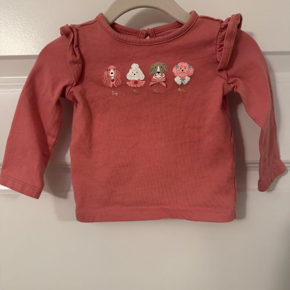 Janie and Jack dog shirt